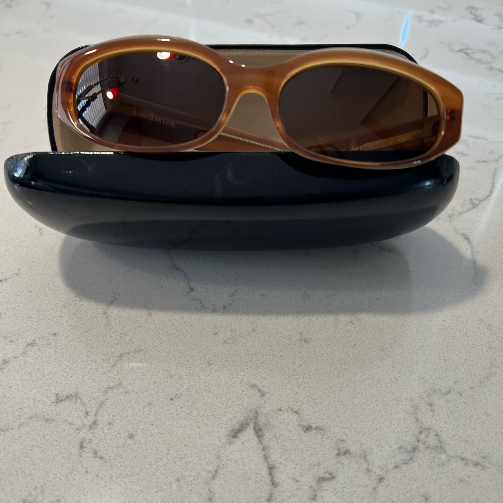 Ann Taylor sunglasses and case